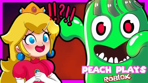 👑 Escape Scary Trash Monster Creepy Obby Peach Plays Roblox Trash