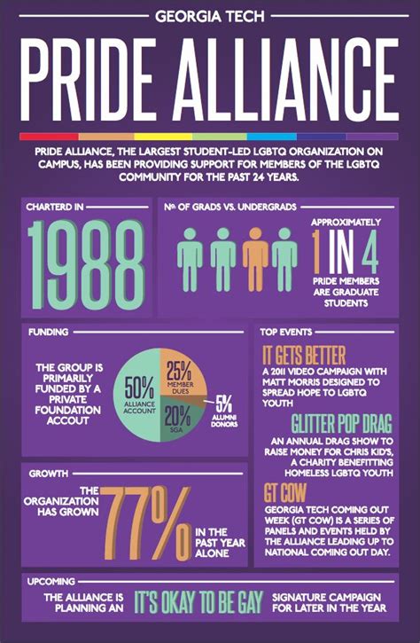 pride alliance infographic supportive lgbtq it gets better