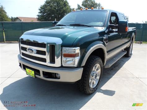 2008 Ford F350 Super Duty Lariat Crew Cab 4x4 In Forest Green Metallic