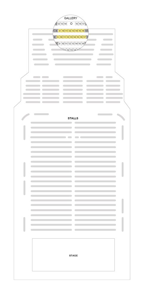 Adelaide Festival Theatre Seating Plan Dress Circle