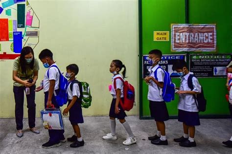 Philippine Classrooms Reopen After More Than Two Years The Straits Times