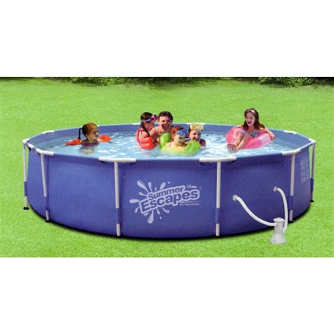 Elmleisure Summer Escapes Above Ground Pool 12 X 36 Above Ground Pools