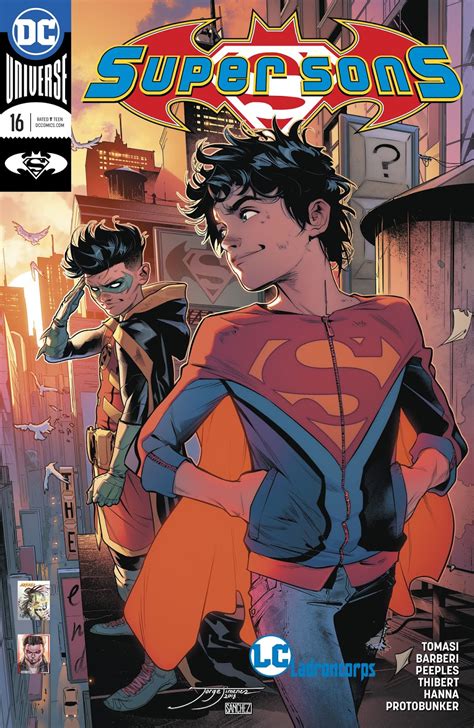 Super Sons Vol 1 1616 El Almacen Del Comics