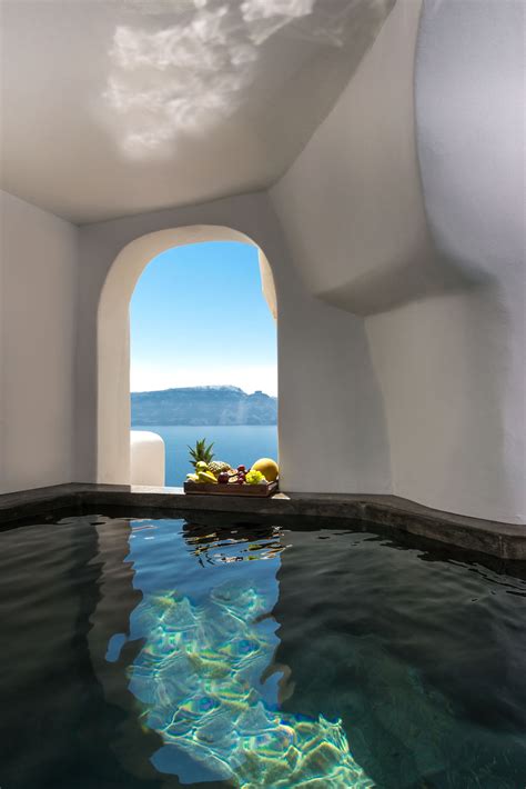 Cave Pool Suite Andronis Boutique Hotel Oia Santorini Greece Book