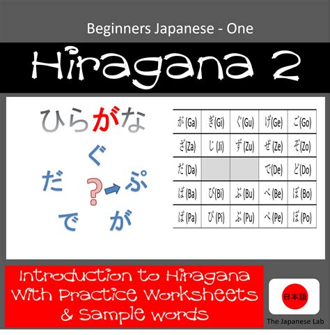 Beginners Japanese Study Hiragana Lesson 2 Learn To Read And Write
