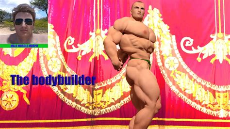 The Bodybuilder Male Muscle Growth Animation Nerd Muscle Growth
