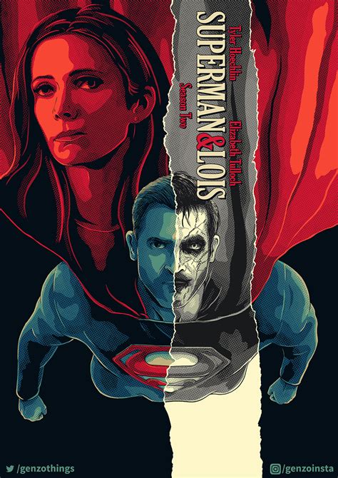 Superman And Lois Season 2 2022 Genzo Posterspy