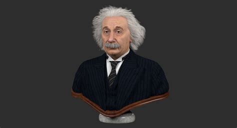 Albert Einstein 3d Model Einstein 3d Model Model