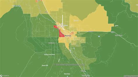 The Best Neighborhoods in Montrose, CO by Home Value | BestNeighborhood.org