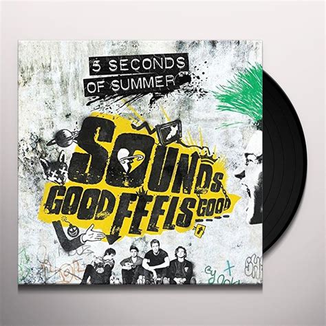 Sounds good feels good is the second studio album by australian pop rock band 5 seconds of summer. 5 Seconds Of Summer SOUNDS GOOD FEELS GOOD Vinyl Record