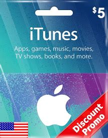 Gift cards are also useful for helping your child control his or her spending in the app store. Apple iTunes Gift Card $5 (US) Discount Promo - TEL: 7843000 | iBay