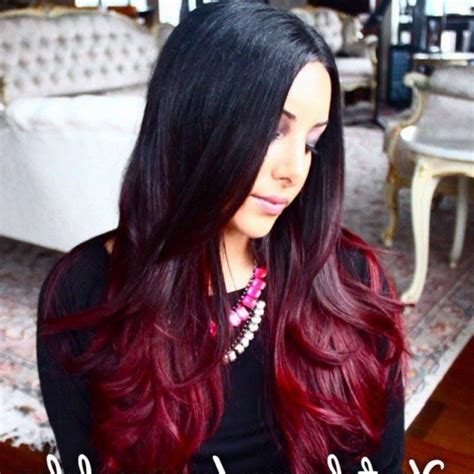 And last but certainly not least, we have a beautiful purple ombré style that has been applied to black hair. Which is Your Favorite Style? The the Sombre Hairstyle or ...