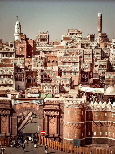 The Old City Of Sanaa In Yemen