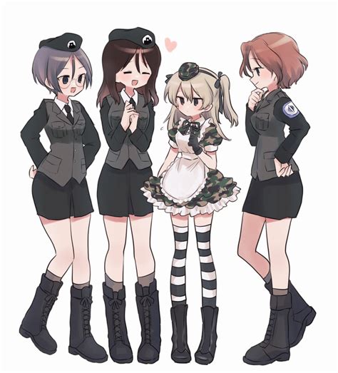 Ri Qrcode Azumi Girls Und Panzer Megumi Girls Und Panzer Rumi