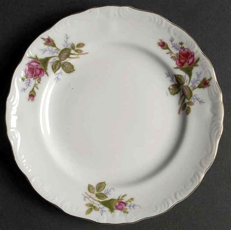 Moss Rose Bread Butter Plate By Japan Replacements Ltd