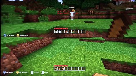 Minecraft Xbox 360 Split Screen Demo Youtube