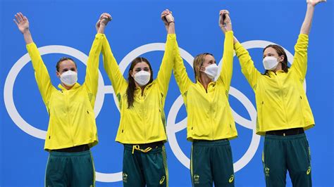 Australian Women Hail Camaraderie After Smashing Relay World Record