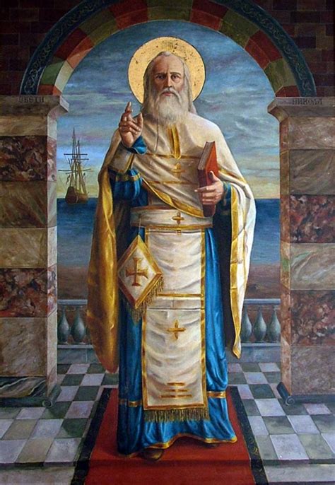 Saint Nicholas Painting At Explore Collection Of