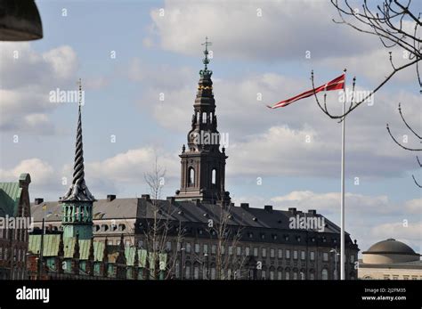 Copenhagendenmark01 April 2022christiansborg Castle And Danish