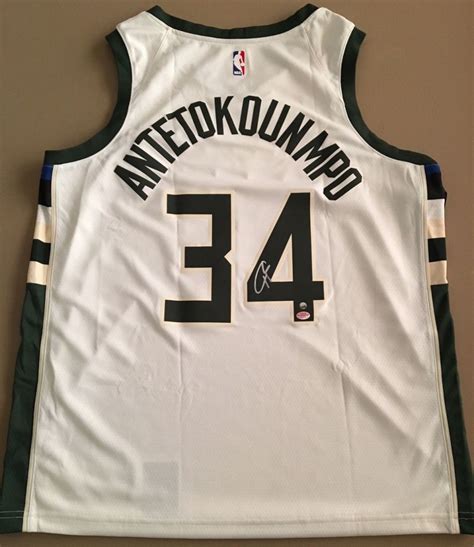 See your favorite jerseys cowboys and chief jerseys discounted & on sale. Giannis Antetokounmpo Signed Bucks Jersey (Steiner COA ...