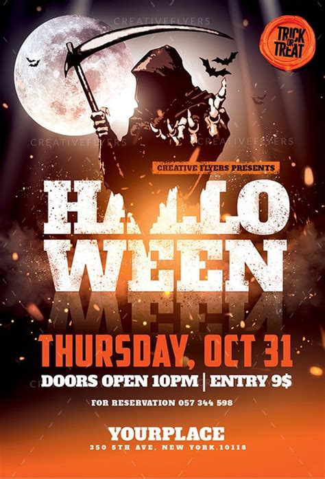 The Ultimate Guide To Flyer Design Halloween Party Backdrop Vrogue