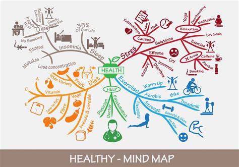 Healthy Mind Map Download Free Vector Art Stock Graphics And Images