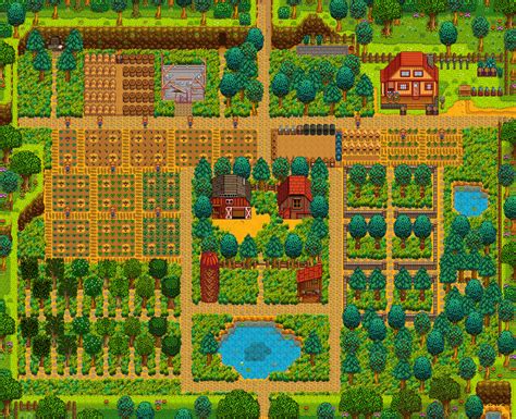 Stardew Valley Farming Guide Setup Layouts And Design Stardew Valley