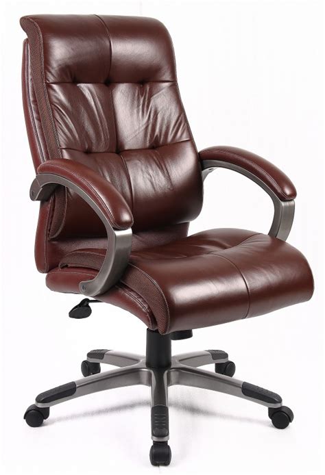 Best office chairs range from $100 to about $1000. Dams Catania Brown Leather Office Chair - CAT300T1