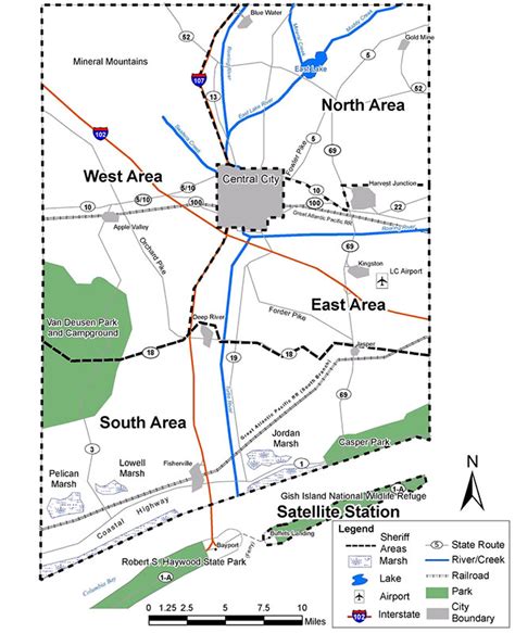 Emergency Response Liberty County Postal Map