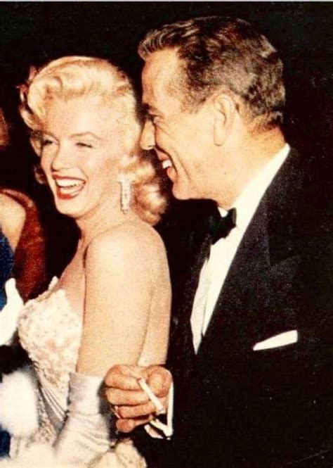 Marilyn And Humphrey Bogart American Actors Marilyn Monroe Art Celebrities