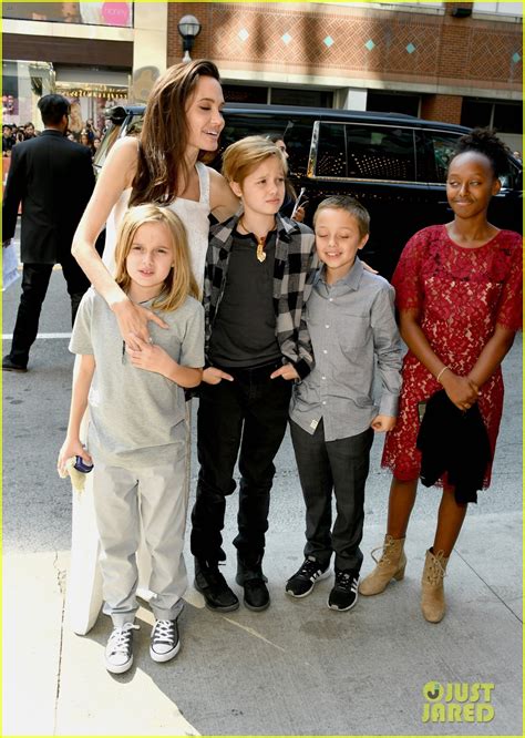 Angelina Jolies Kids Support Her At Breadwinner Toronto Premiere