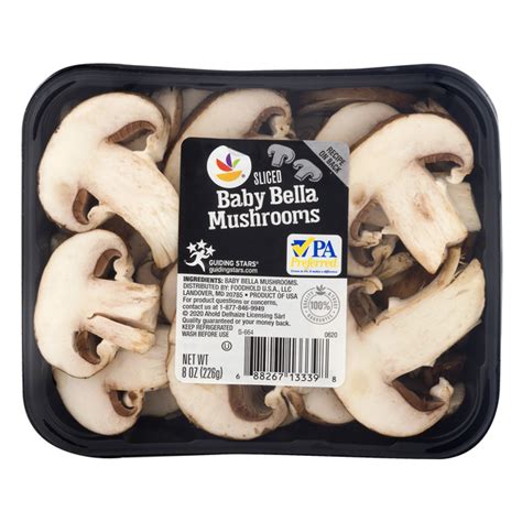 Save On Stop And Shop Baby Bella Mushrooms Sliced Order Online Delivery