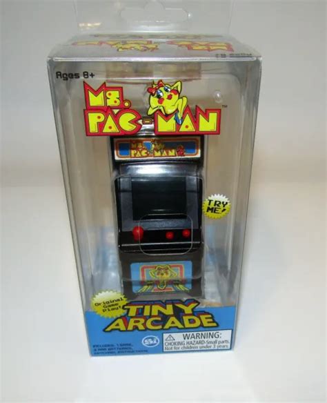 Super Impulse Worlds Smallest Tiny Arcade Ms Pac Man Brand New Eur 28 42 Picclick Fr
