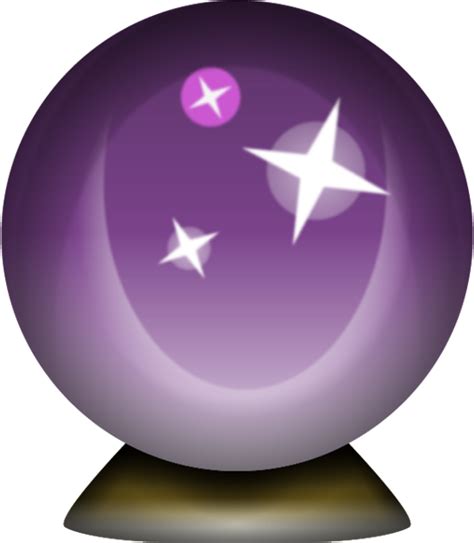 Crystal Ball Emoji Png Clipart Full Size Clipart 367346 Pinclipart