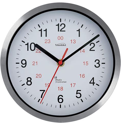 Youshiko Radio Controlled Wall Clock Official Uk And Ireland Version