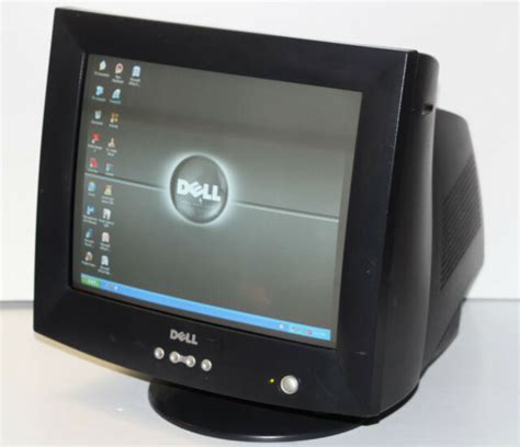 Vintage Dell E773c 17 Black Crt Monitor For Sale Online Ebay