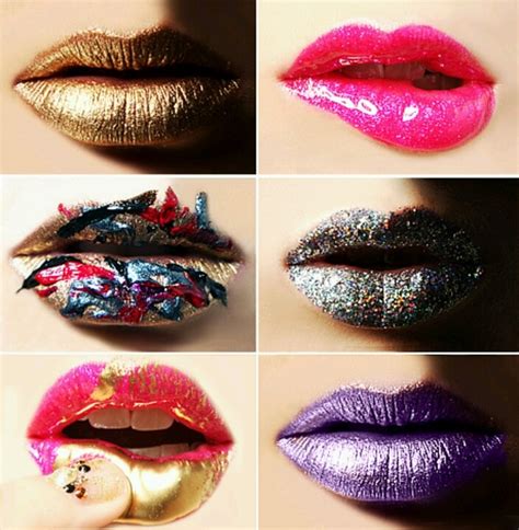 Colorful Lips Colored Lips Pinterest