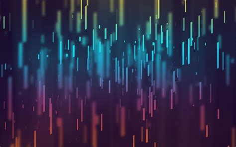 Modern Colorful Dropping Abstract Dark Background Wallpaper Art