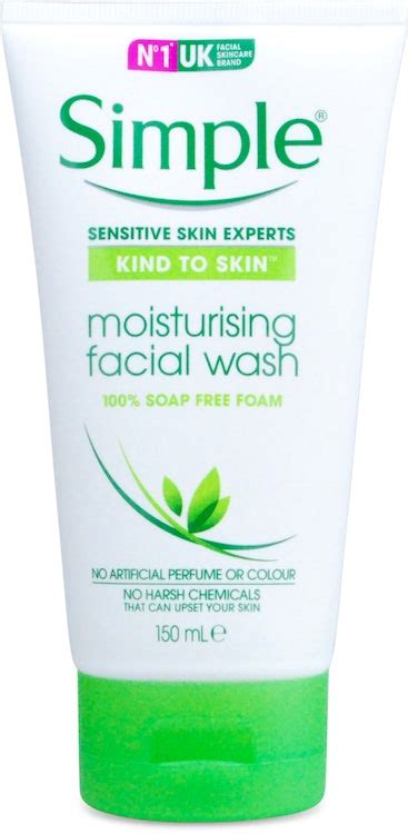 Simple Kind To Skin Moisturising Facial Wash 150ml Medino