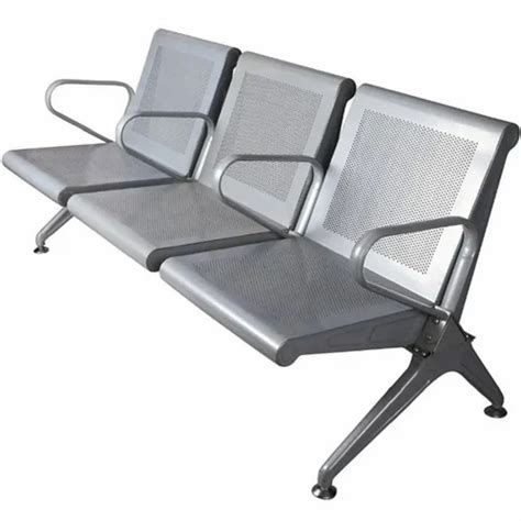 3 Seater Mild Steel Airport Waiting Chair In Bangalore At Rs 6000 In