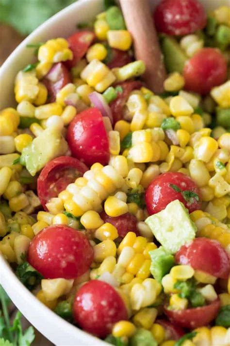 20 Corn Salads To Delight Your Taste Buds Page 2 Easy