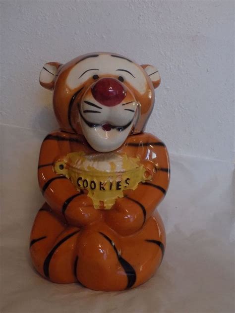 Vintage California Originals Disney Winnie The Pooh Tigger Cookie Jar Collectible Cookie Jars