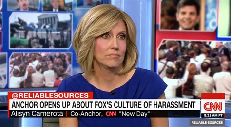 Alisyn Camerota Roger Ailes Did Sexually Harass Me At Fox News