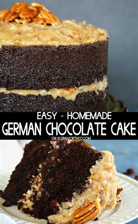 German chocolate cake has a lighter chocolate taste, a delicate, tender crumb, and of course lots of that amazing coconut pecan frosting. Want the Best German Chocolate Cake recipe? Homemade ...