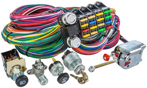 Jegs 10405k Universal Wiring Harness And Switch Kit 20 Circuit Jegs