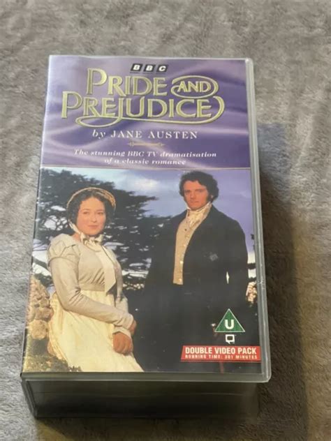 Pride And Prejudice By Jane Austen Vhs Bbc Double Video Pack Picclick