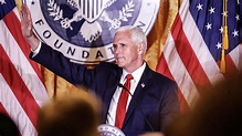 US-Wahlen: Früherer US-Vizepräsident Mike Pence gibt Kandidatur bekannt ...