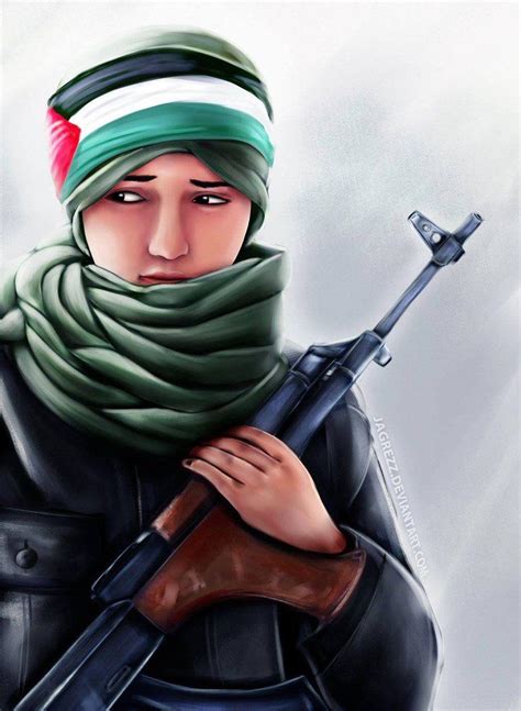 Gambar Animasi Pejuang Palestina Selami Gambar