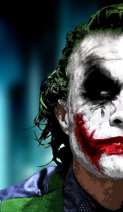 Heath Ledgers Joker The Dark Knight 2008 Cara De Joker Heath