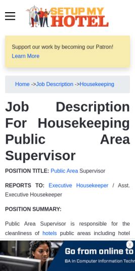 Area Supervisor Job Description 20 Guides And Examples